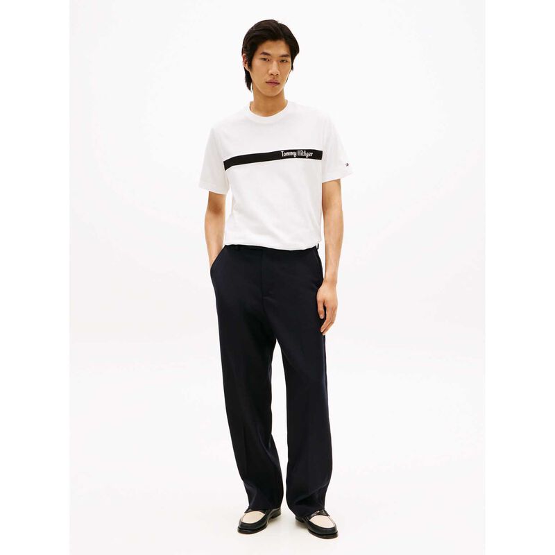 Tommy Hilfiger Loopback Stripe Graphic Tee image number 3