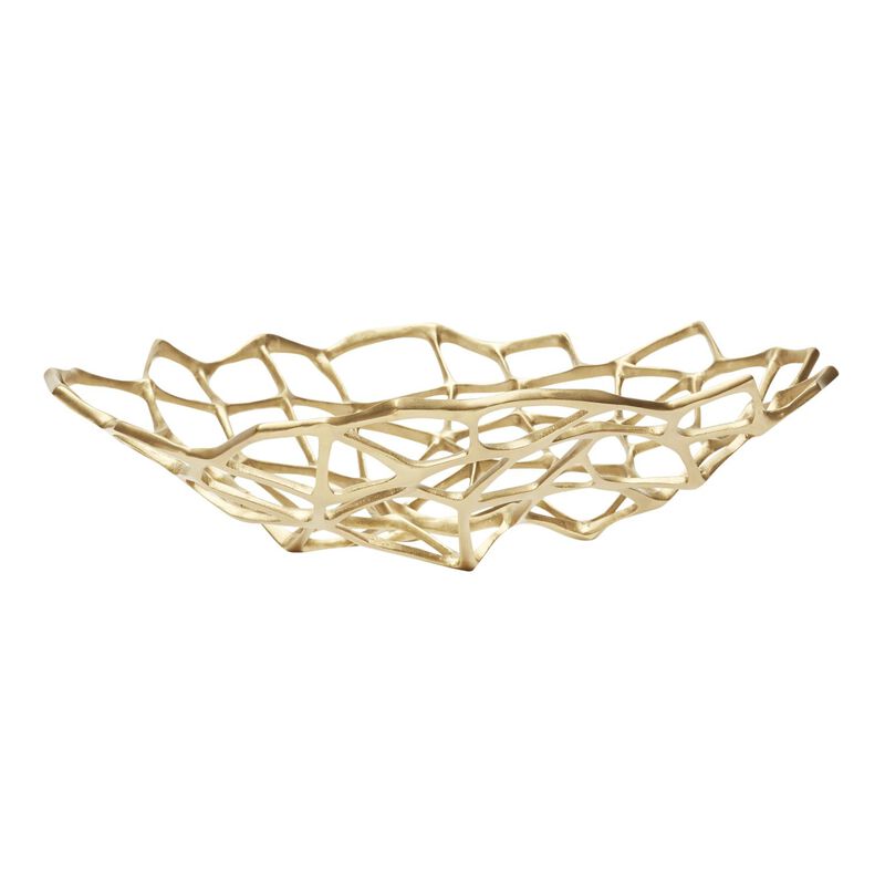 Tom Dixon Bone Bowl Large Brass image number 0