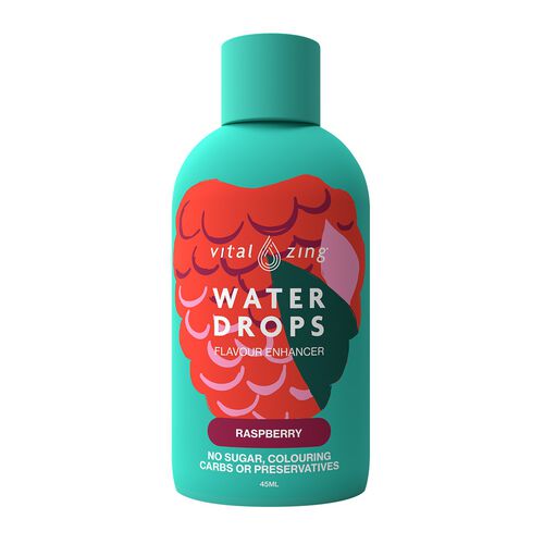 Vital Zing Water Drops Raspberry 45ml