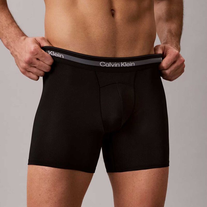 Calvin Klein Icon Active Mesh Boxer Briefs - 3 Pack image number 2