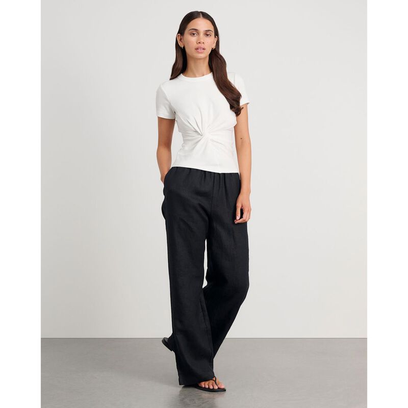 JAG Callie Twist Rib Tee image number 7