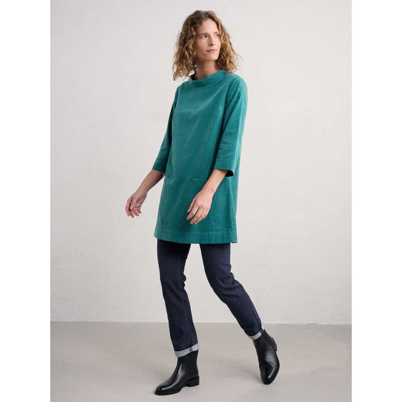 Seasalt Cornwall Sail By The Stars Tunic Dark Wreckage image number 3