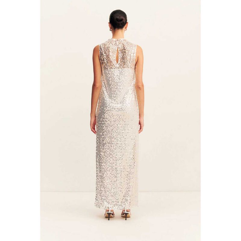 Shona Joy Asteri High Neck Sleeveless Maxi Dress image number 1