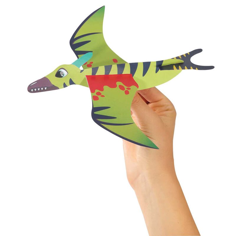 isGift Soaring Dinosaur Gliders - 2 Assorted Colours image number 1