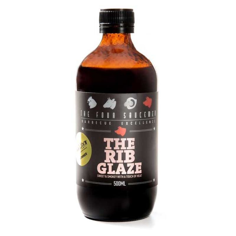 The Four Saucemen The Rib Glaze 500g image number 0