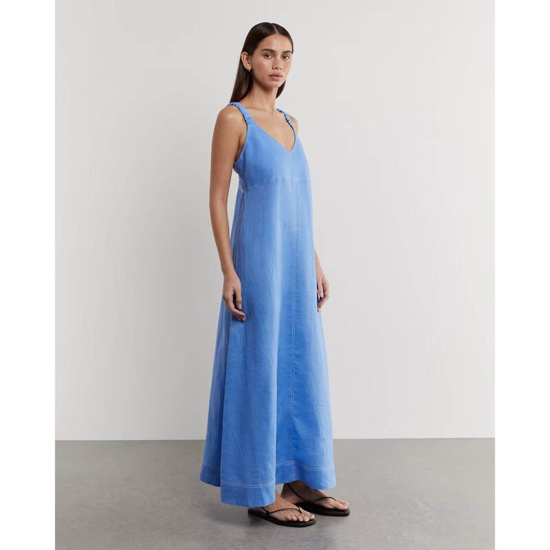 JAG Sara Linen Midi Dress image number 3