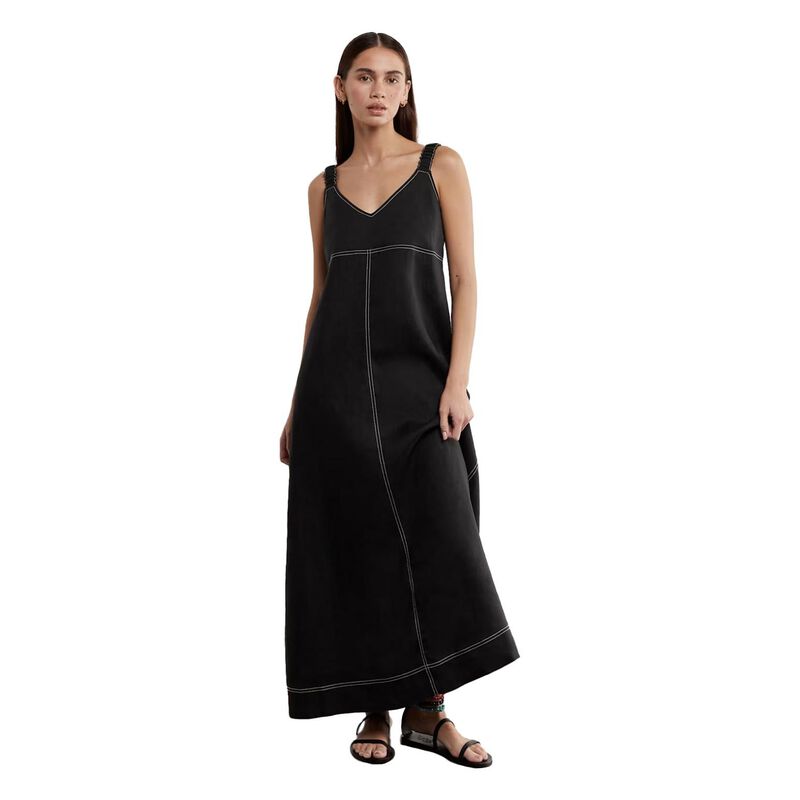 JAG Sara Linen Midi Dress image number 4