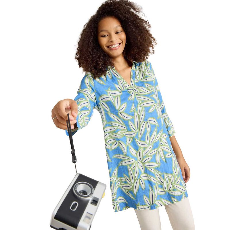 White Stuff Blake Linen Tunic image number 0