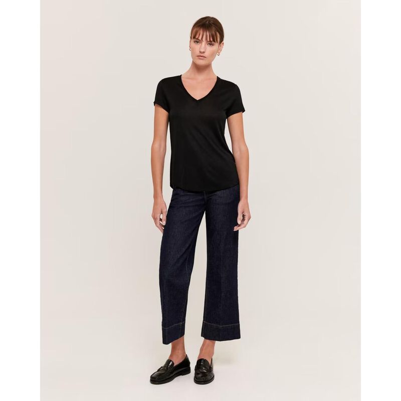 SABA Antonia V Neck Tee image number 3