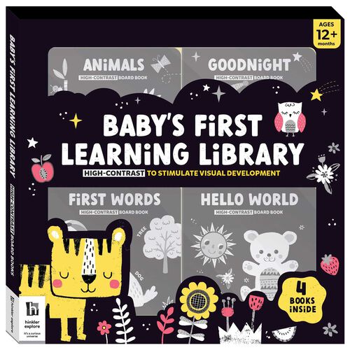 Hinkler Books Board Books Babys First Learning Library