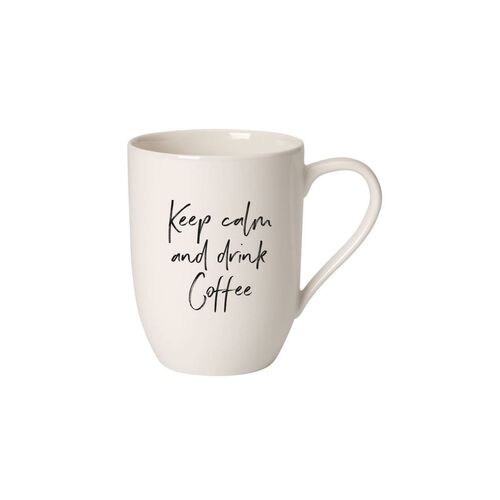 Villeroy & Boch Statement mug "Keep calm and drink coffee"