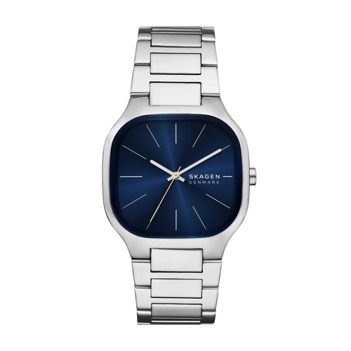 Skagen Mellem Three-Hand Silver Stainless Steel Watch SKW6946
