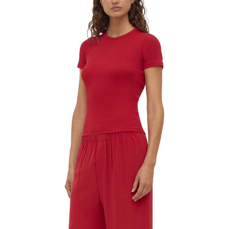 Assembly Label Zali Short Sleeve Tee Mulberry image number 0