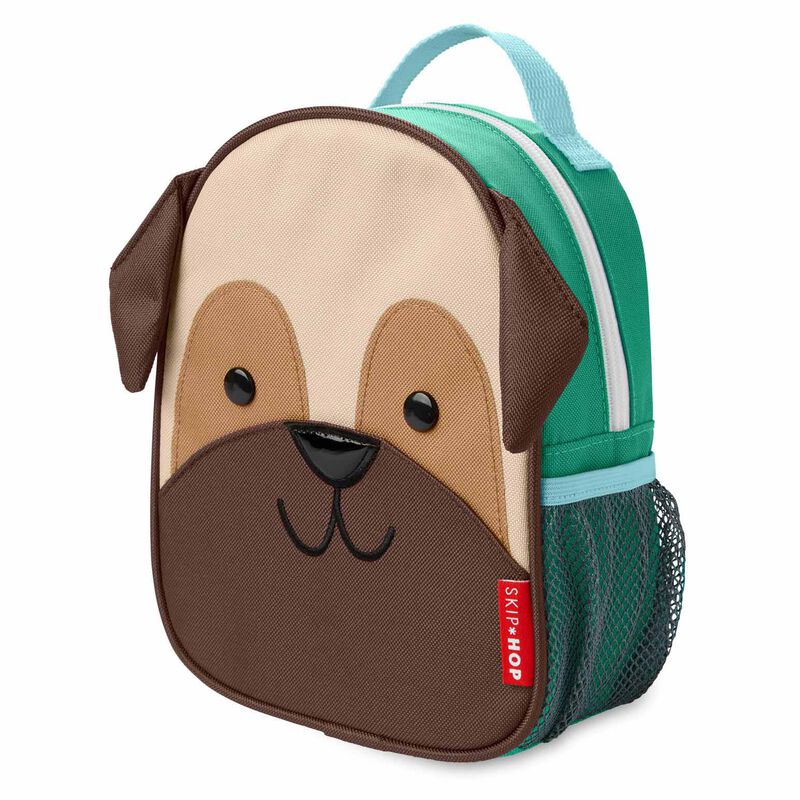 Skip Hop Zoo Mini Backpack with Reins - Pug image number 2