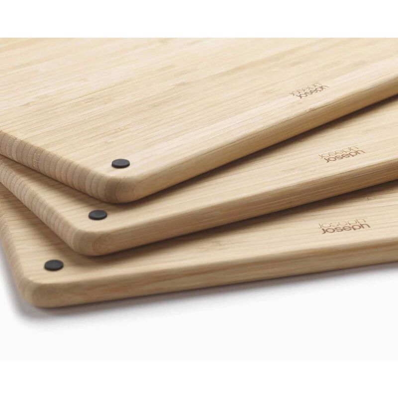 Joseph Joseph Folio™ 3-Piece Chopping Board Set - Bamboo image number 1