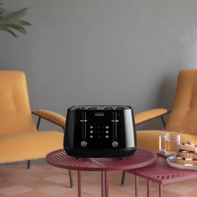 DeLonghi Eclettica 4-Slice Toaster Black image number 3
