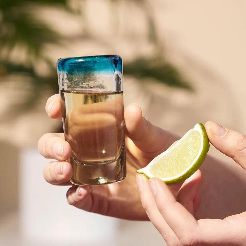 Primavera Recycled Shot Glass Set Of 4 by Twine Living image number 1