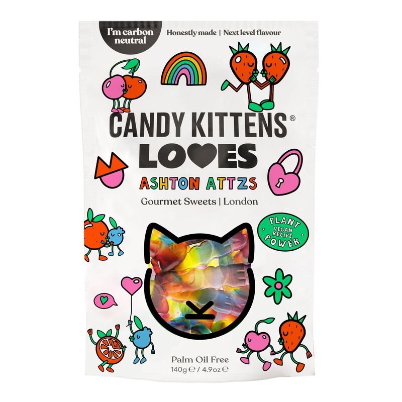 Candy Kittens Loves Gummies 140g image number 0