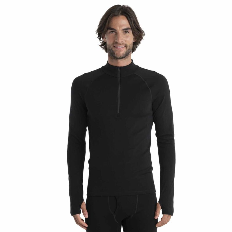 Icebreaker M 300 MerinoFine Polar LS Half Zip image number 0