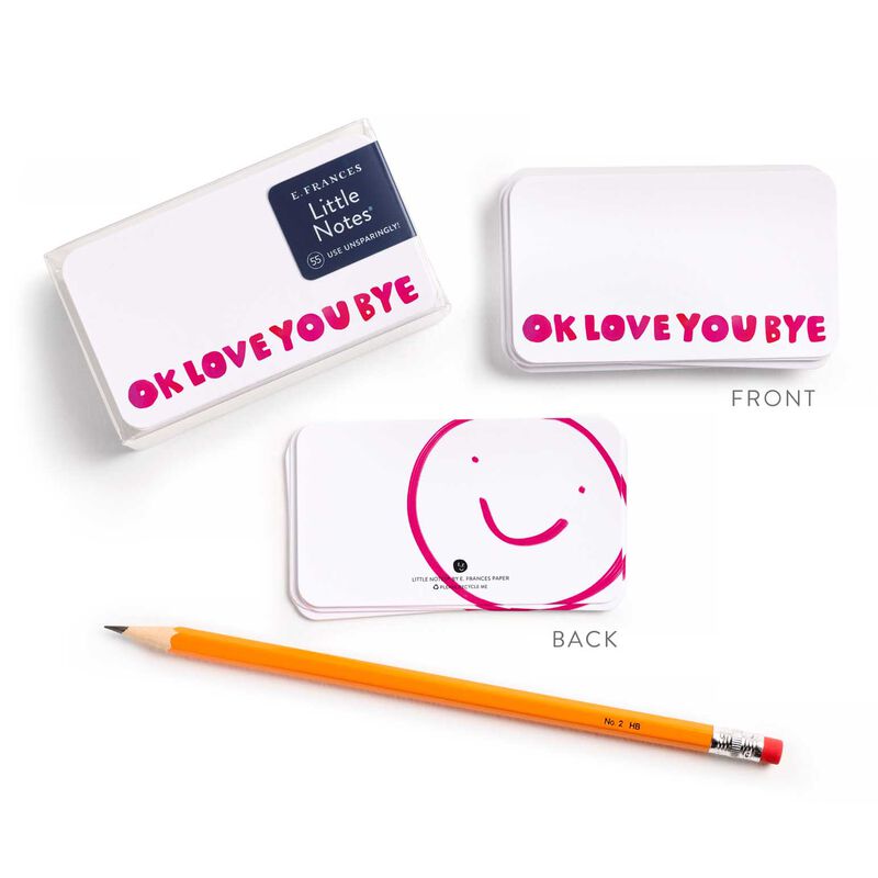 E Frances Ok Love You Bye Little Notes image number 3