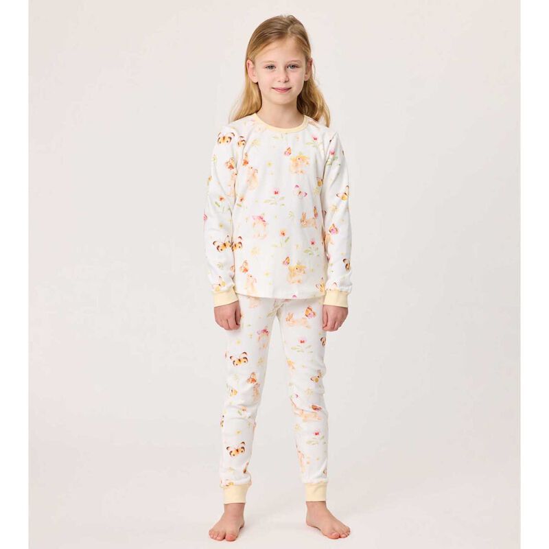 Kissed By Radicool Bunnies & Butterflies Pjs image number 1