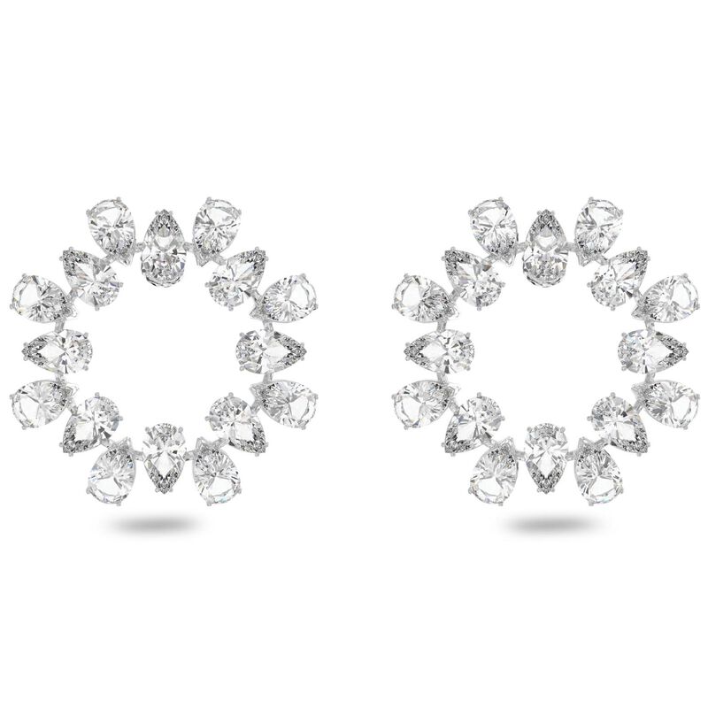 Swarovski Matrix Hoop Earrings image number 0