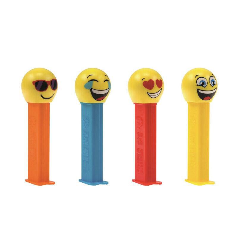 PEZ Emojis Assorted Candy Dispenser 17g image number 1