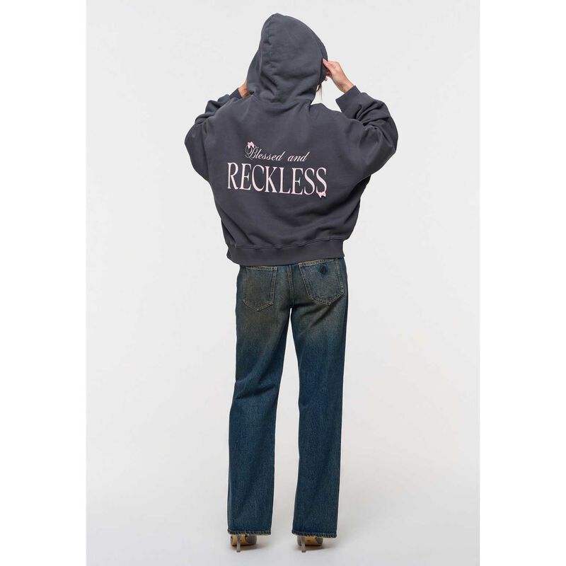 Abrand Blessed And Reckless Hoodie image number 1