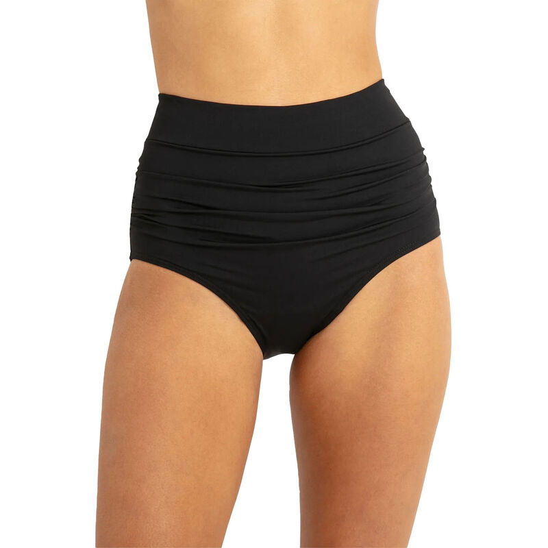 Sunseeker Basix Ruched Highwaist Pant - Black image number 0