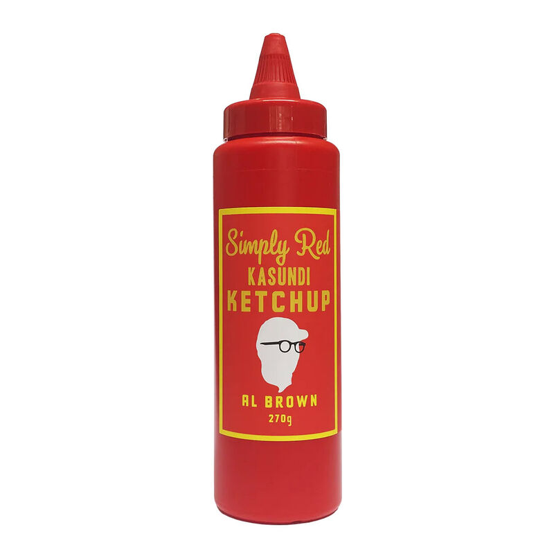 Al Brown Simply Red Kasundi Ketchup 270g image number 0