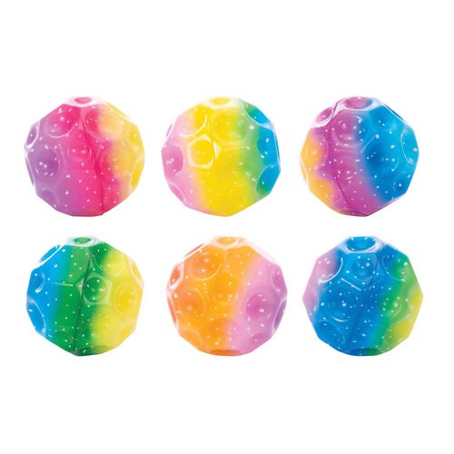 isGift Crazy Crater Ball - 6 Assorted Colours