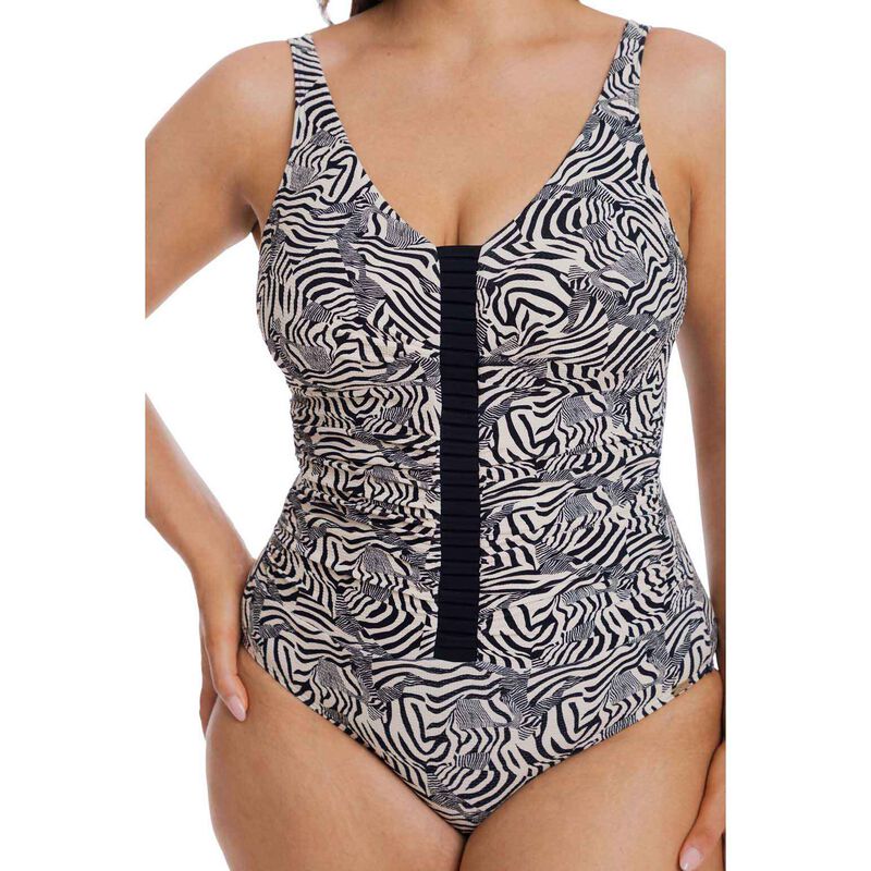 Togs Zurich V-Neck Ruched Swimsuit image number 0