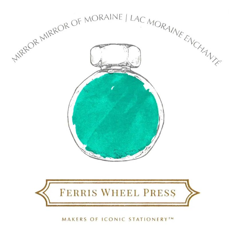 Ferris Wheel Press Fountain Pen Ink - Mirror Mirror Of Moraine 38ml image number 1