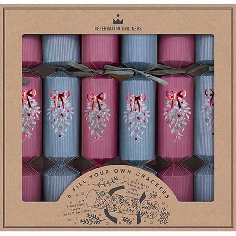 The Paperie Celebration Merry Berry Fill Your Own Crackers Box of 6 image number 0