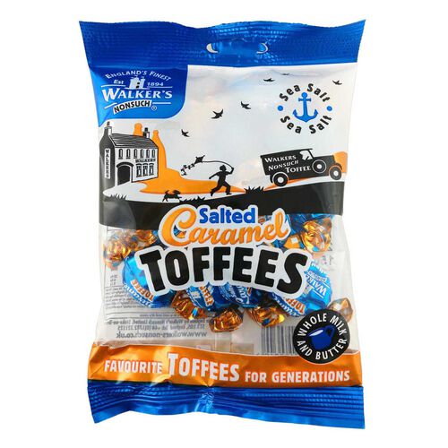 Walkers Nonsuch Salted Caramel Toffee Bag 150g