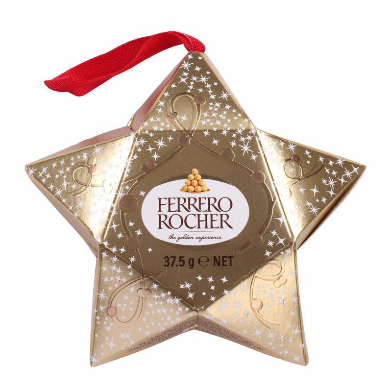 Ferrero Rocher T3 Star Bauble image number 0