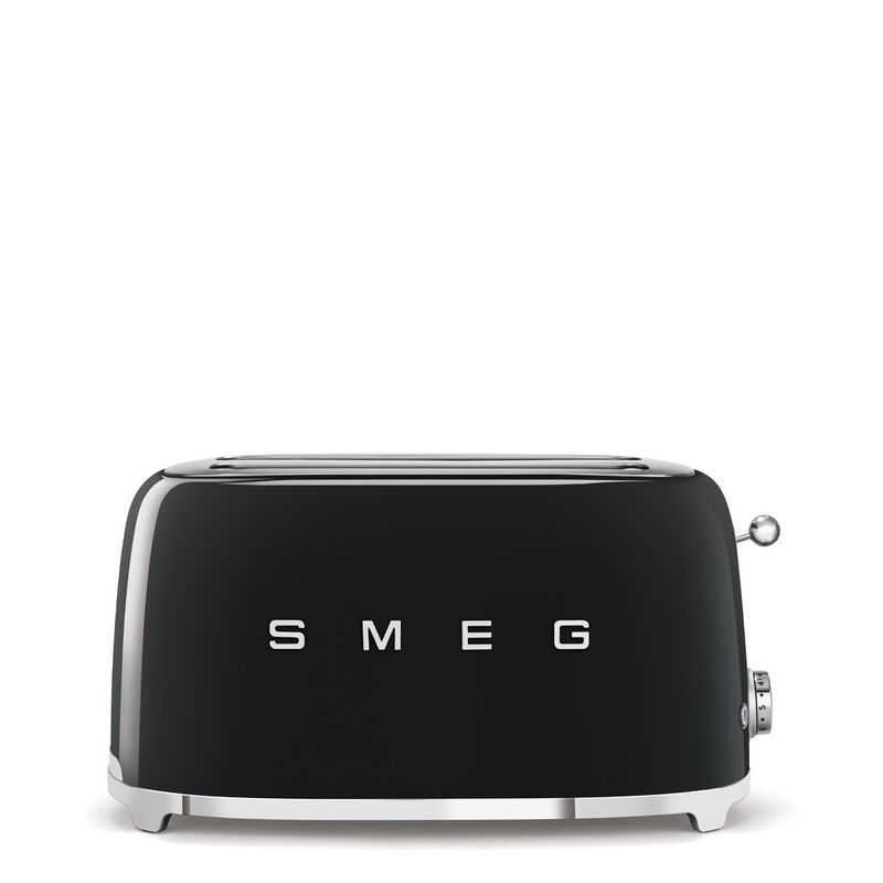 Smeg 4 Slice Toaster - Black image number 1