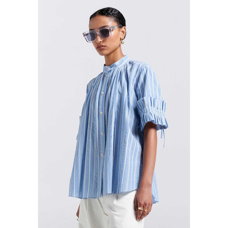 Karen Walker Floret Ruffle Shirt image number 2
