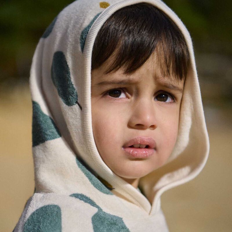 Nature Baby Organic Cotton Poncho Towel image number 2