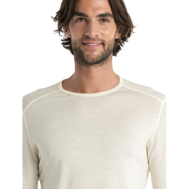 Icebreaker Mens 200 Oasis LS Crewe image number 2
