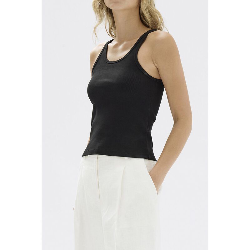 Assembly Label Drew Rib Tank Black image number 2