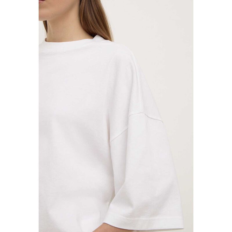 Assembly Label Max Cotton Oversized Tee White image number 2