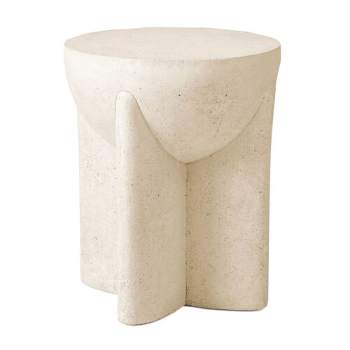 West Elm Monti Lava Stone Side Table (38 cm)