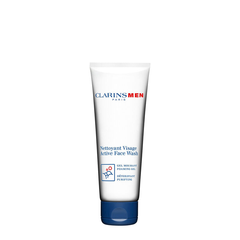 ClarinsMen Active Face Wash Foaming Gel 125ml image number 0