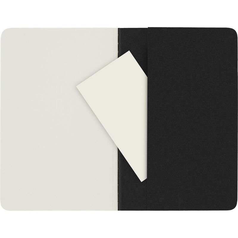 Moleskine Cahier Plain Pocket Journals Black image number 1