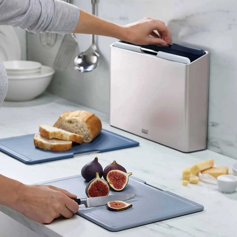 Joseph Joseph Folio™ 4-Piece Chopping Board Set - Sky image number 3