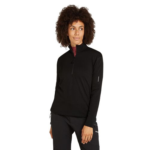 Icebreaker W Merino 360 RealFleece Elemental LS Half Zip