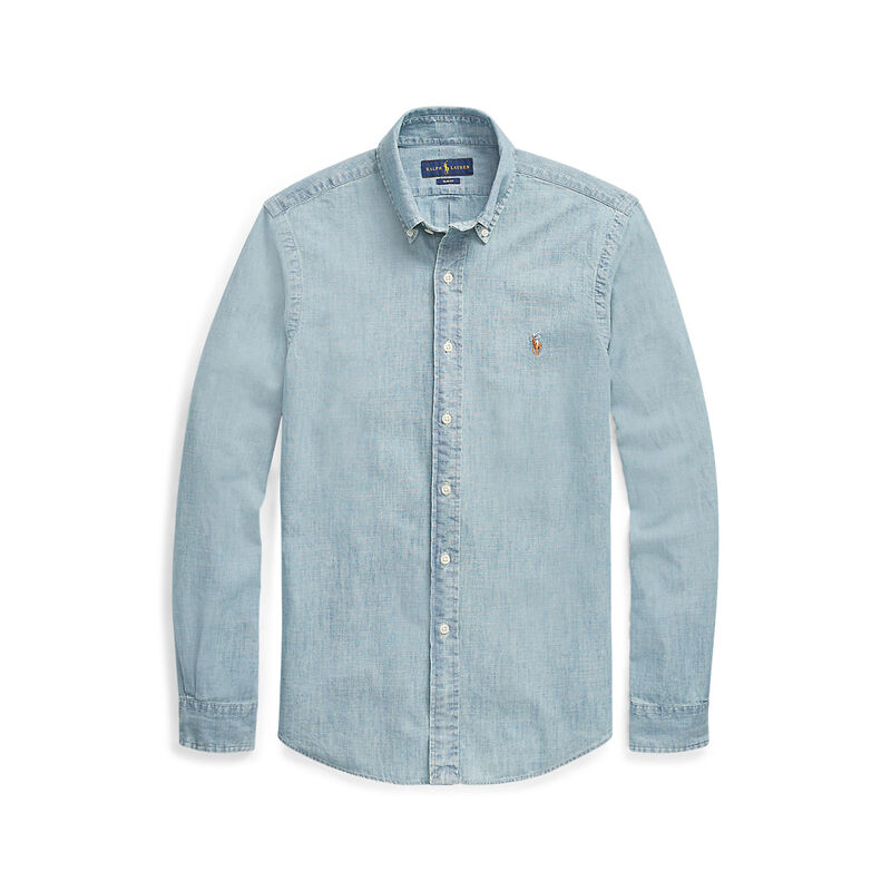 Polo Ralph Lauren Slim Fit Chambray Shirt image number 2