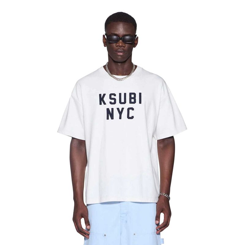 Ksubi Nyc Ekcess Ss Tee Tru White image number 0