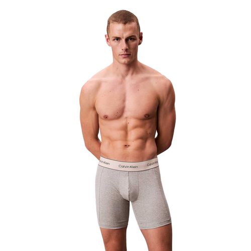 Calvin Klein Pima Cotton Boxer Briefs - 3 Pack